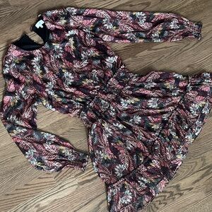 Floral Long Sleeve Dress